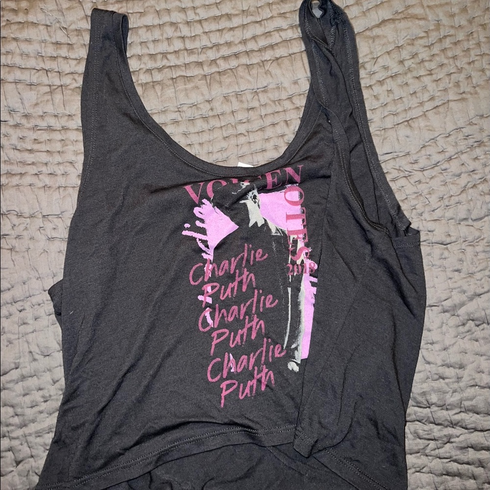 Charlie Puth Crop Top *Official Merch*